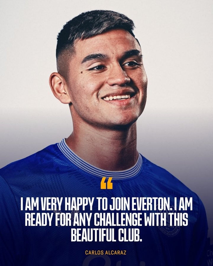 拖字訣？記者：埃弗頓想再等5場(chǎng)比賽再激活阿爾卡拉斯買(mǎi)斷條款