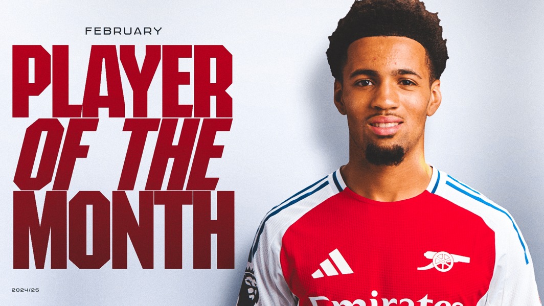 5場(chǎng)1球1助攻！阿森納官方：17歲恩瓦內(nèi)里當(dāng)選隊(duì)內(nèi)2月最佳球員