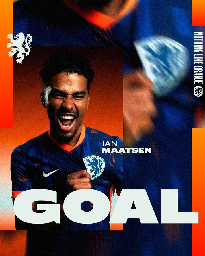 非荷甲球員在荷蘭隊(duì)首秀即破門，馬特森是歷史第3人