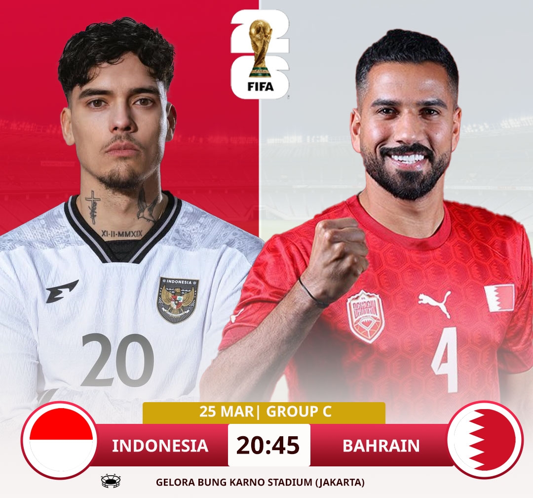 國足競爭對手！印尼vs巴林首發(fā)：印尼9歸化，羅梅尼、迪克斯先發(fā)