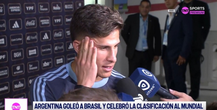 打進處子球，朱利亞諾-西蒙尼：感謝國家隊，身披這身球衣是夢想