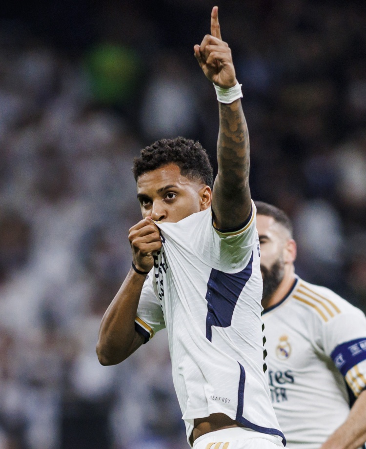 大場面先生！羅德里戈歐冠淘汰賽進(jìn)球：對馬競1球,曼城+切爾西7球