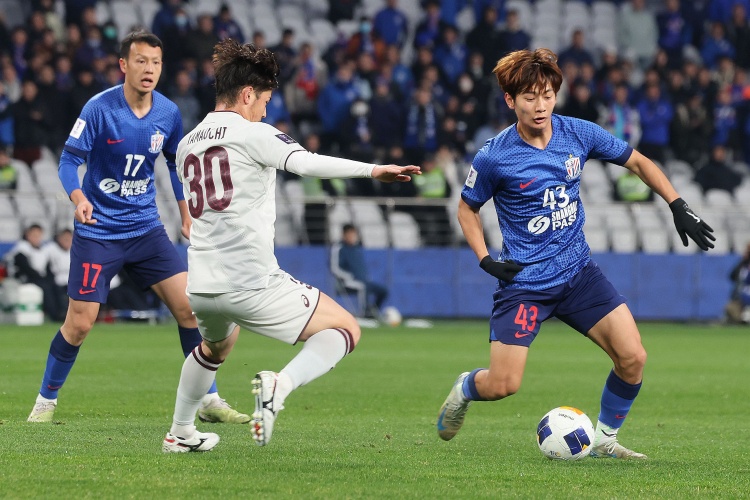 4勝4平！申花亞冠主場面對日本球隊保持不敗