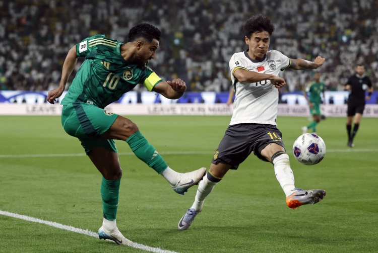 沙特在本屆18強賽8場僅入4球，其中對陣國足打進3球